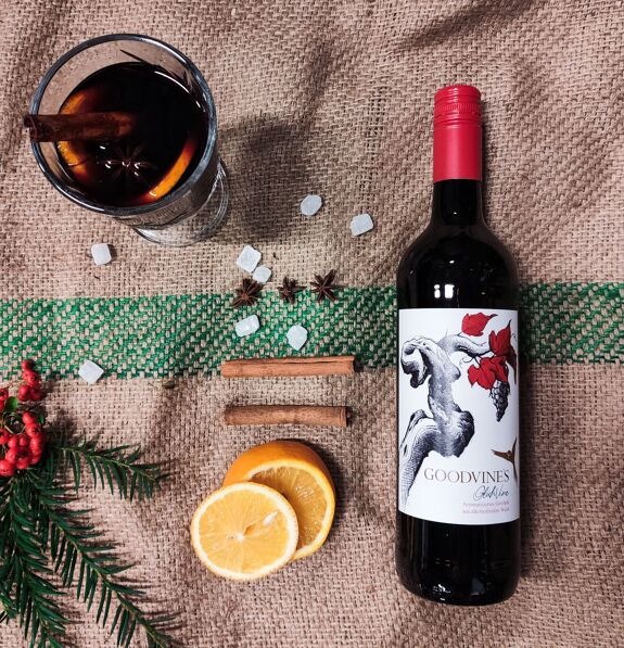 non-alcoholic mulled wine red 0.75l | GOODVINES