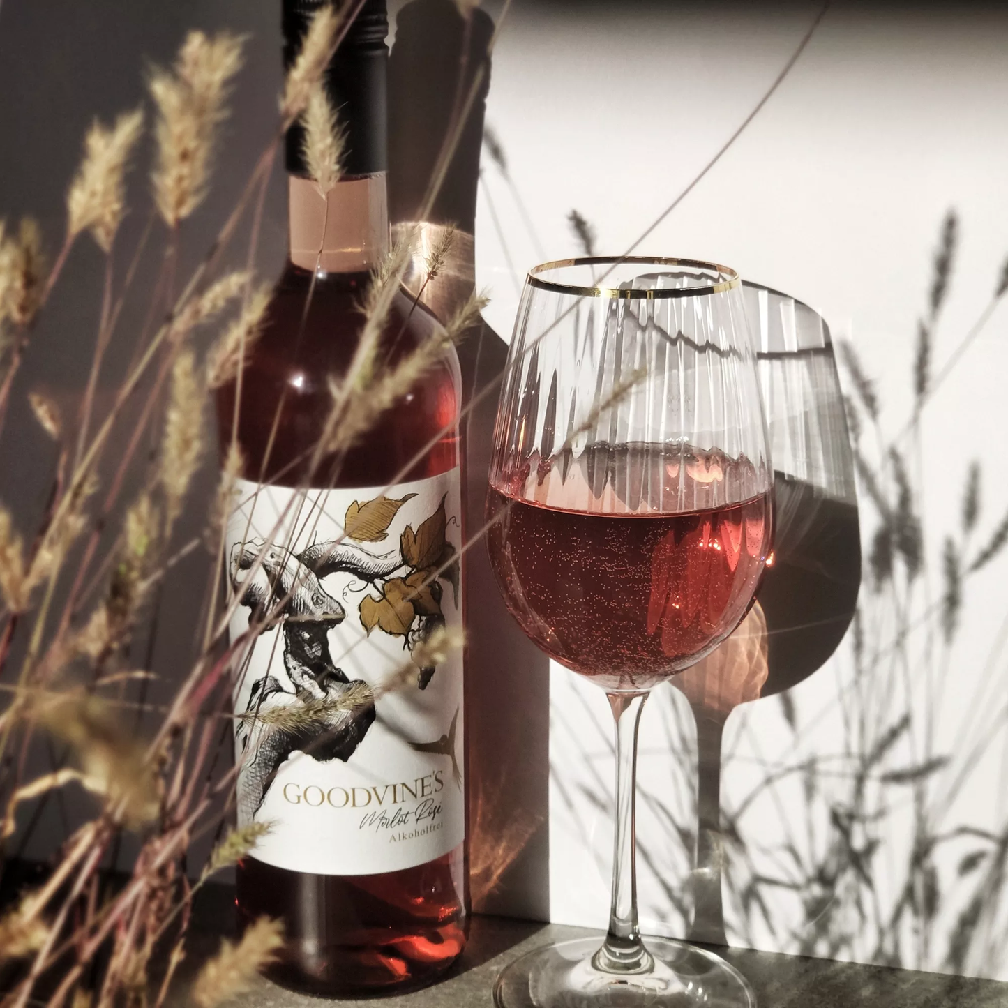 non-alcoholic Merlot Rosé 0.75l | GOODVINES